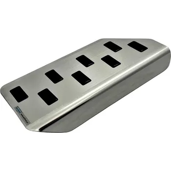 Opěrka nohy Nissan Micra IV 2010-2016 • nerez • Alu-Frost