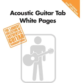 Acoustic Guitar TAB White Pages - Guitar Recorded Versions - noty na kytaru 999172