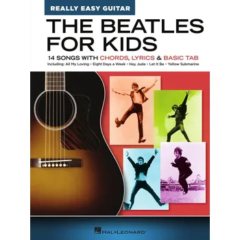 The Beatles for Kids - Really Easy Guitar Series - 14 Songs with Chords, Lyrics Basic Tab 1417541
