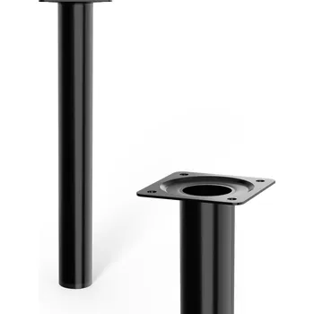 Nábytkové kování Walteco Nábytková noha kulatá, průměr 30mm, výška 250mm, černá