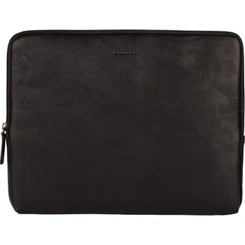 Pánská aktovka Kožený obal na notebook 13,3" Burkely Lenok - černá