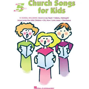 Church Songs for Kids - Five-Finger Piano 990743