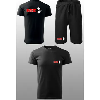 Tepláková souprava s krátkým rukávem MZ Kraťasy velikost: L, Triko velikost: 2XL