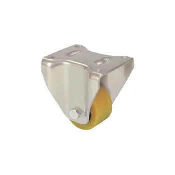 Pojezdové kolečko TWK 082/FH Pevné kolo se žlutou polyuretanovou obručí