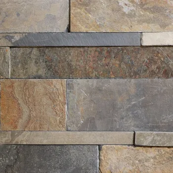 Obklad Obklad přírodní kámen STONE břidlice MP1602A MULTICOLOR 15 x 60 cm