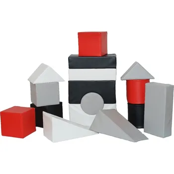 ostatní stavebnice Molitanová stavebnice Moliplay Chess R 16 dílů koženka velikost XXL (Velikost XXL)