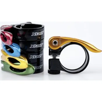 Sedlovka Ergotec sedlová objímka 31.8 rychloupínák (zelená)