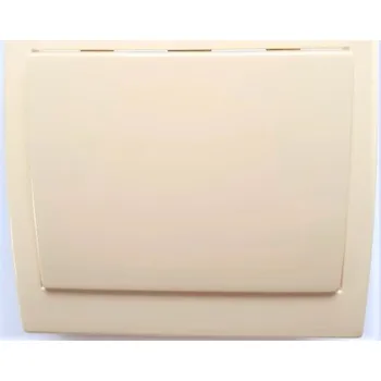 vypínač Tesla Stropkov, a.s. Přepínač KŘÍŽOVÝ slonová kost, Tesla Stropkov - Praktik