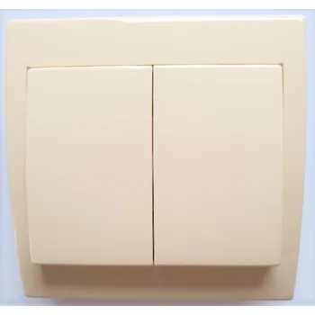 vypínač Tesla Stropkov, a.s. Přepínač SÉRIOVÝ (lustrový) slonová kost, Tesla Stropkov - Praktik