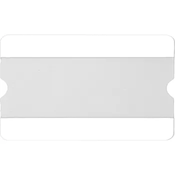 Kancelář Otevřená samolepicí podlahová kapsa, 1/2 A4, bílá