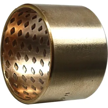 B90 1506 15/17x06 Celobronzové pouzdro s mazacími kapsičkami