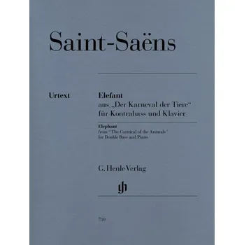 Elephant - The Carnival Of The Animals - noty pro kontrabas a klavr 1055613