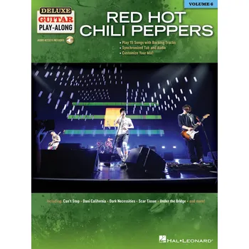 Red Hot Chili Peppers - Deluxe Guitar Play-Along Volume 6 987477