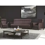 Roko new sedací sestava 3+1+1 hnědá