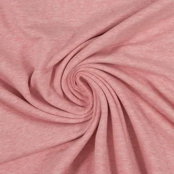 Nepočesaná teplákovina RŮŽOVÝ MELÍR 1432 (Kvalitní teplákoviny z Německa)