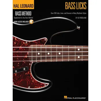 Hal Leonard Bass Method - Bass Licks 998756