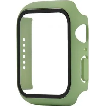 Pouzdro na mobilní telefon Ochranné pouzdro s tvrzeným sklem pro Apple Watch 38mm - zelené