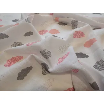 PREM Bavlněná tetra osuška Mráčky Bavlna, 90/100 cm