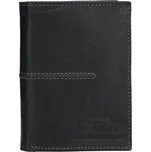 Pánská kožená peněženka Always Wild Romelo - černá