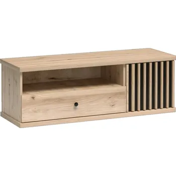 Televizní stolek Televizní stolek 1D1S BARBUS dub artisan/černá