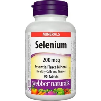 Webber Naturals Selen 200mcg tbl.90