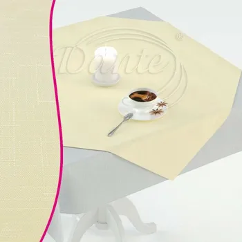 ubrus Dante Ubrus Klasik vanilkový - napron 75 x 75 cm