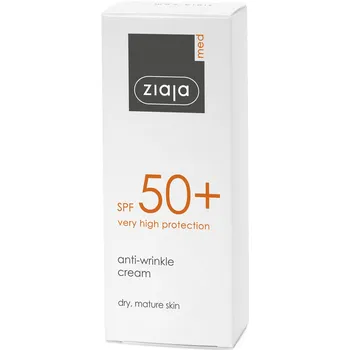 Přípravek na opalování Ziaja Protivráskový krém na opalování SPF50 50 ml