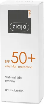 Přípravek na opalování Ziaja Protivráskový krém na opalování SPF50 50 ml