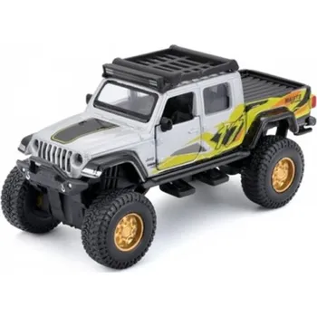 Hračka Maisto Jeep Gladiator 4x4 Rebels, stříbrný