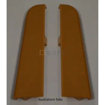 Podlahová lišta Koncovka levá + pravá Oak red brown (bal = 1+1 ks)