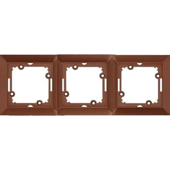 Stavebniny Timex Rámeček OPUS premium trojnásobný mahagon