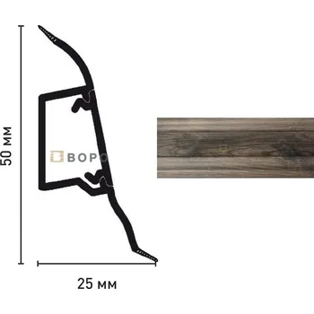 Soklová lišta Döllken SLK50 W472 pekan granit (2,5 bm)