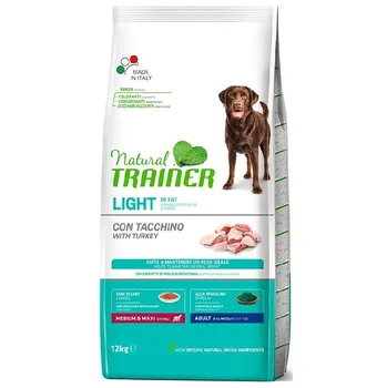 Krmivo pro psa Trainer Natural Ideal Adult Weight White Meats Medium/Maxi 12 kg