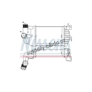 Motor automobilu Chladič turba NISSENS 96587