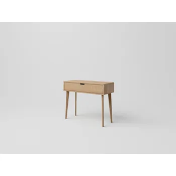 Toaletní stolek SCANDIA Retro Odkládací stolek SC-D08B, dub