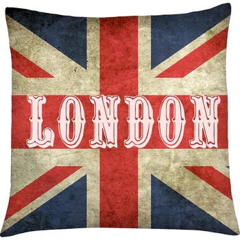 Polštář Polštář HDR LONDON Mybesthome 40x40 cm Varianta: Povlak na polštář, 40x40 cm
