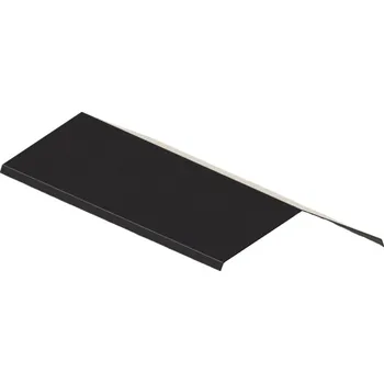 Plech Hřebenáč RŠ 333, 1 bm, Lakovaný pozink, Tmavě hnědá RAL 8019