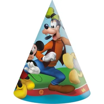 Procos Mickey Rock The House - Čepičky na party 6 ks