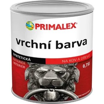univerzální barva Primalex Vrchní Barva Lesk P1010 šeď pastelová 0,75 L