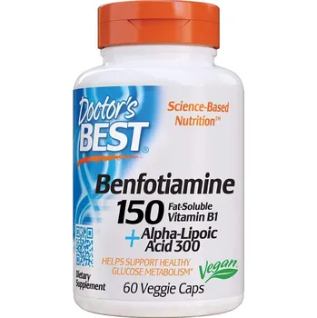 Doctor's Best Benfotiamine with Alpha Lipoic Acid 150 mg 60 cps.
