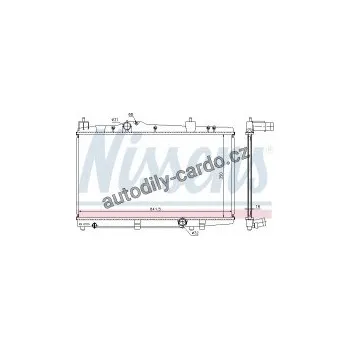 Chladič motoru Chladič motoru NISSENS 64655A