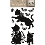 Anděl Přerov Černé kotě s glitry a…