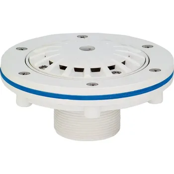 Podlahová tryska KRIPSOL, 14 m3/h, uzavíratelná 0 - 100%, pro fóliové bazény