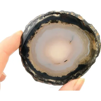 Přírodní kámen Achát plátek Brazílie 37g