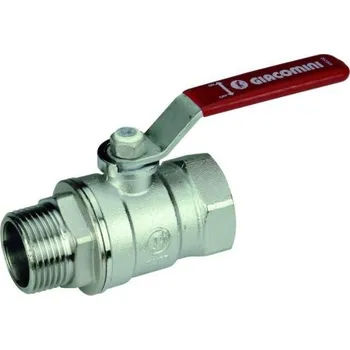 Ventil GIACOMINI Kulový kohout FM 5/4", PN42, Tmax 185°C R254LX006