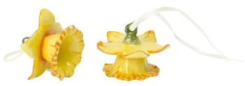 Velikonoční dekorace Villeroy & Boch Mini Flower Bells sada porcelánových narsiců 2 ks