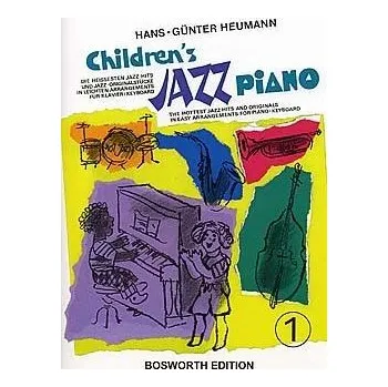 Childrens Jazz Piano - znm Jazzov melodie pro klavr nebo keyboard 738407