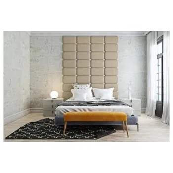 Předsíňová stěna Čalouněný nástěnný panel Classic plus 30/30/5 cm - béžová