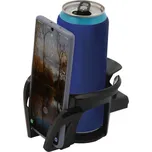 Držák nápoje (do 0,5l) + telefonu (50-80mm) do mřížky