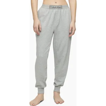 Dámské kalhoty Dámské tepláky Calvin Klein QS6802 S Šedá